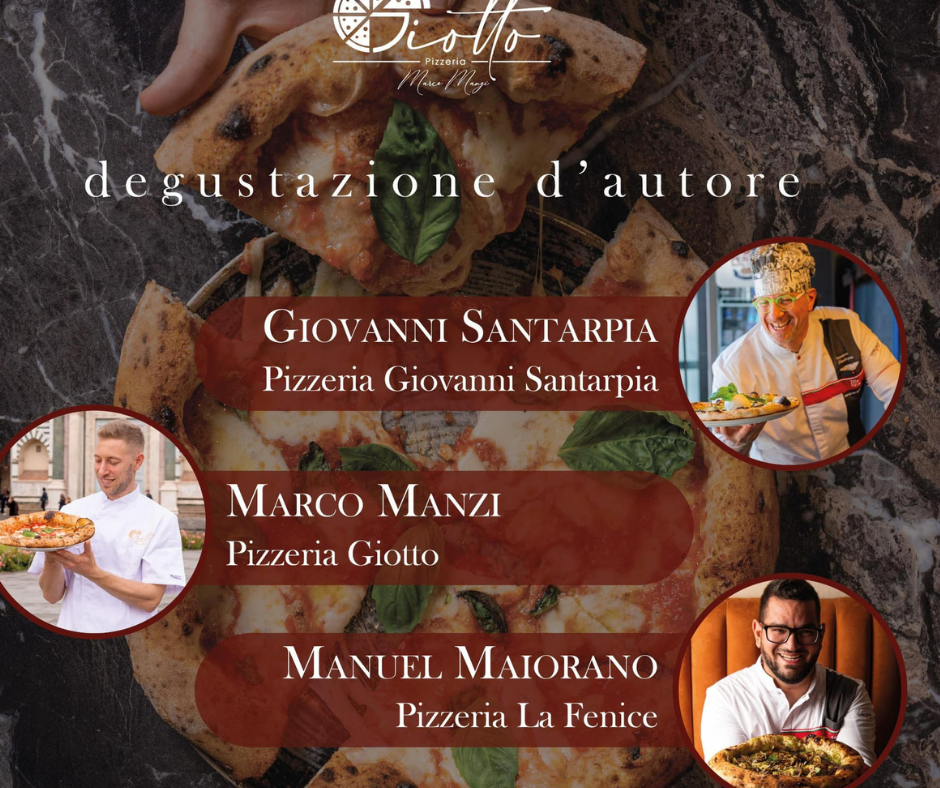 Serata di degustazione a Firenze: tre maestri pizzaioli protagonisti di “Amici per la Pizza”